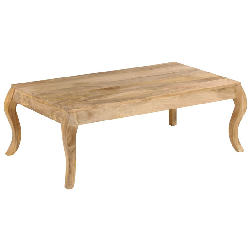 Union Rustic Huxley Solid Mango Wood Coffee Table Wayfair.co.uk